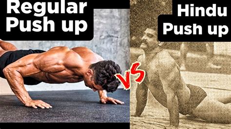 hindu push ups vs regular push ups.